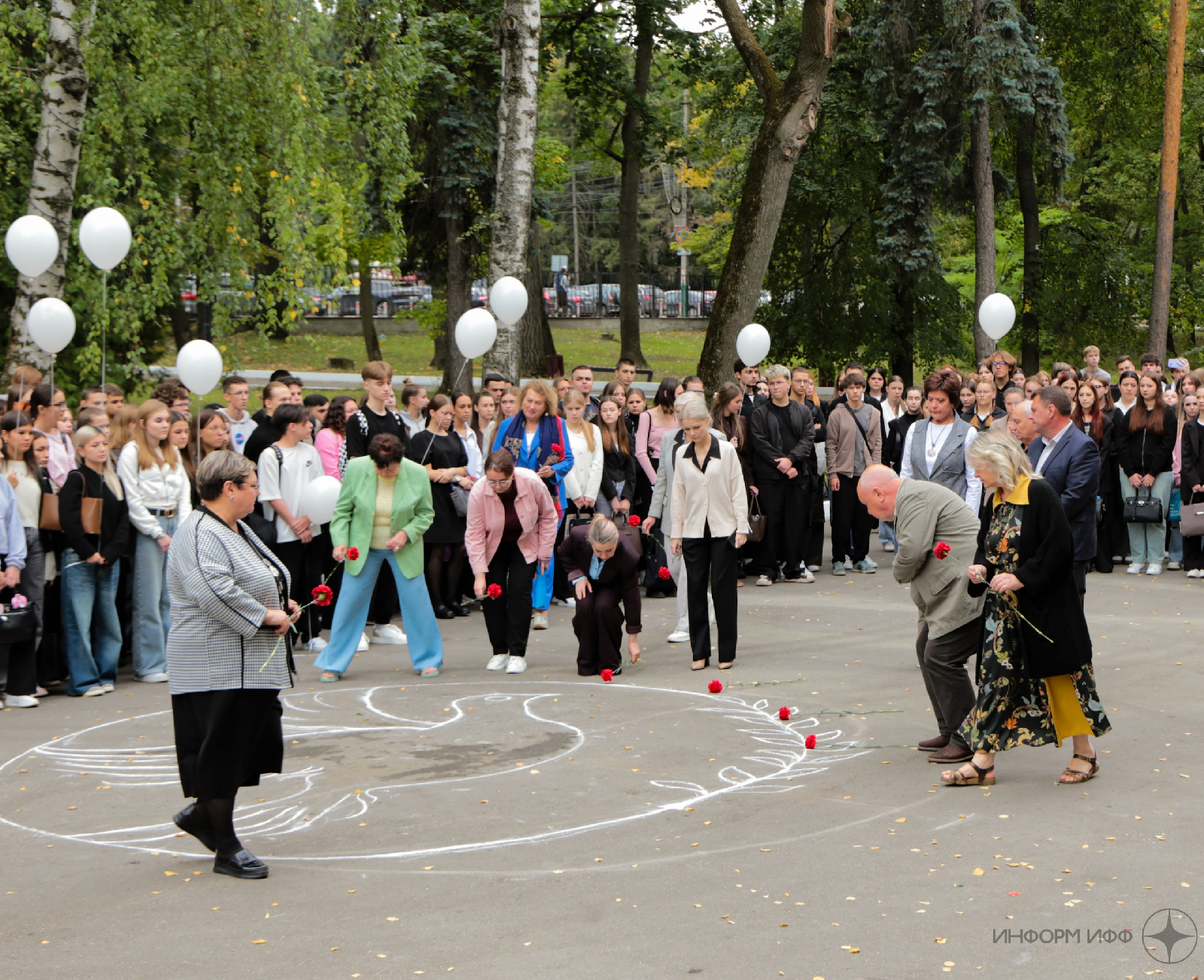 Митинг памяти жертв трагедии в Беслане